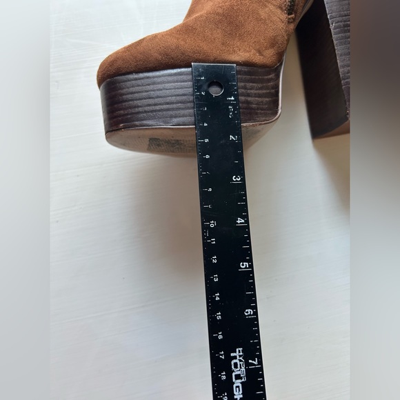 Steve Madden Hoopla Platform Zip Up Boots size 9 - Picture 8 of 8
